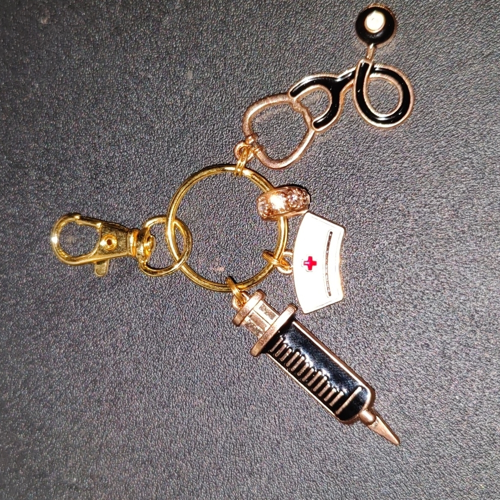 Essential Worker "Nurse Diva" Key Chain